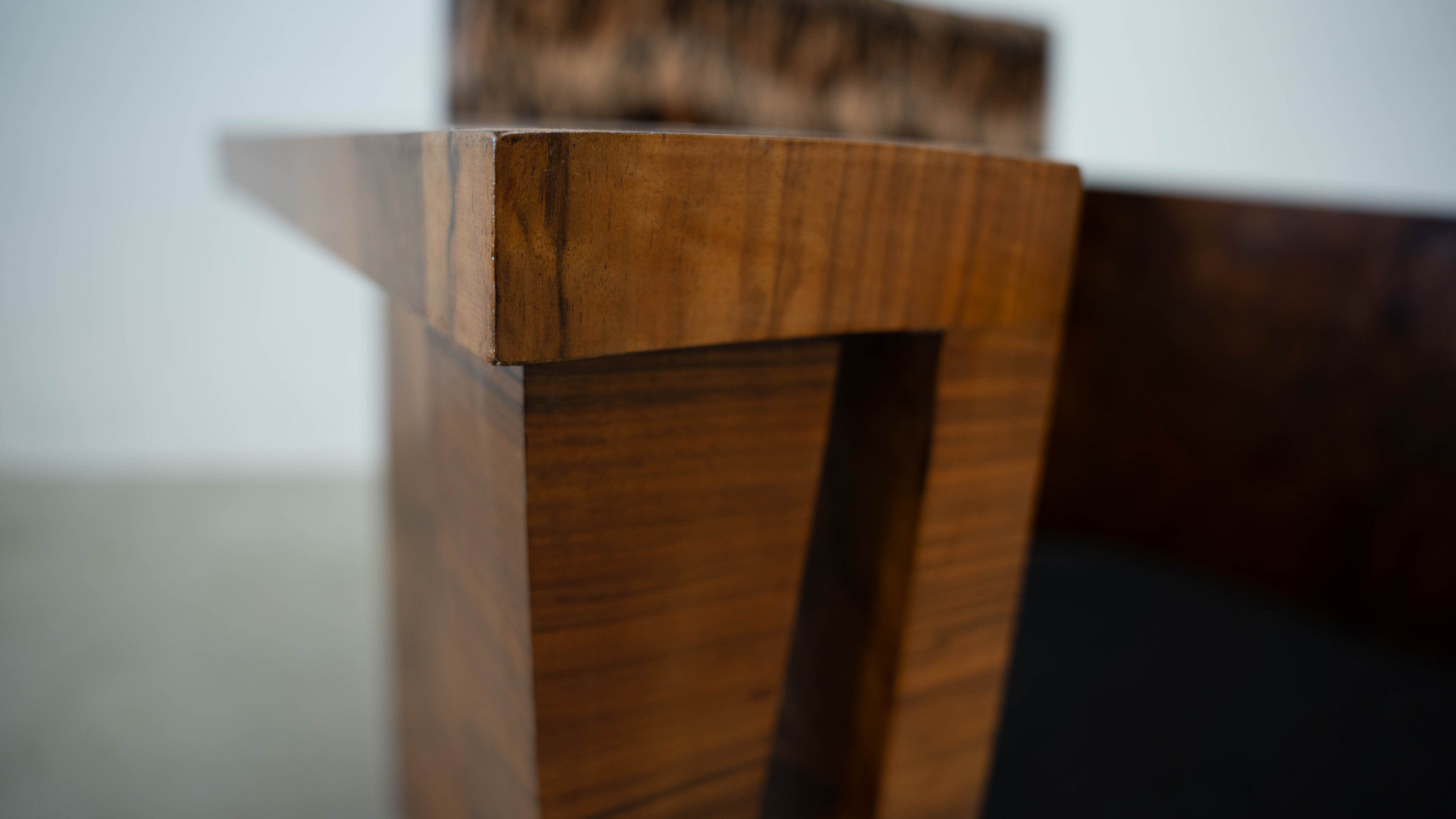 Set of two Art Deco lounge chairs