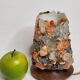 Vintage HA Ludwig lamp in semi-precious stones and wood West Germany