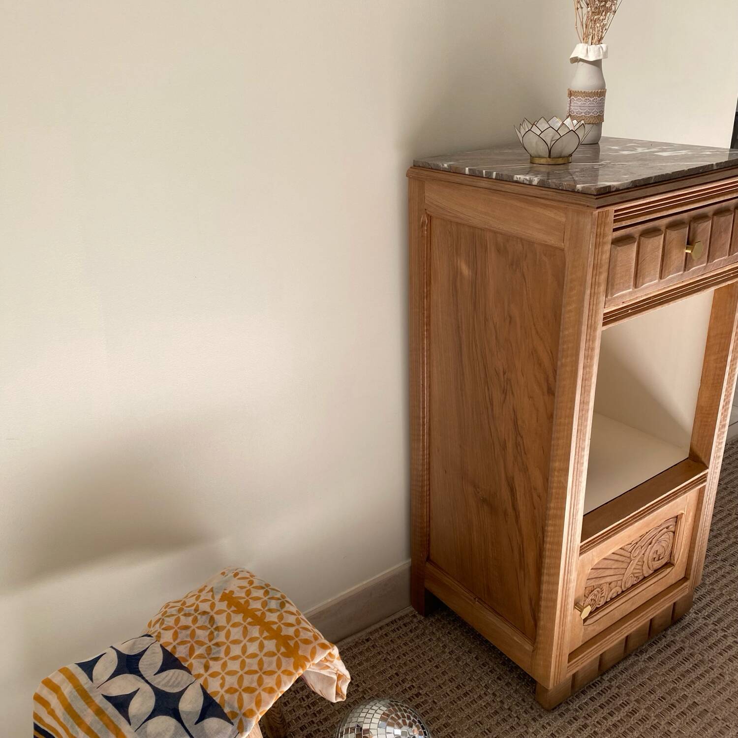 Extra furniture or Art Deco bedside table