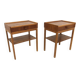 Set de 2 tables de chevets scandinave en teck, Suède, 1960