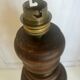 Lampe en bois vintage 47cm