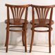 Antique bentwood chairs in Thonet style – Hungary, circa 1960 #7 - Set of 2 pieces