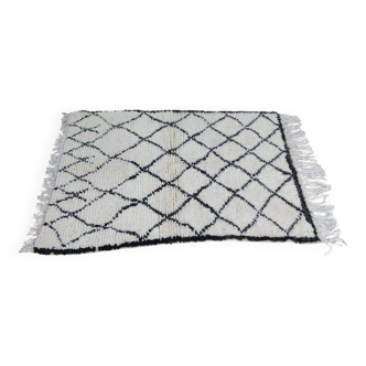 Tapis berbère Azilal en laine fait main 140 X 100 CM