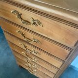 Semainier, commode 7 tiroirs en bois massif