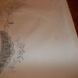 Vintage embroidered tablecloth 250 x 170 and 12 towels