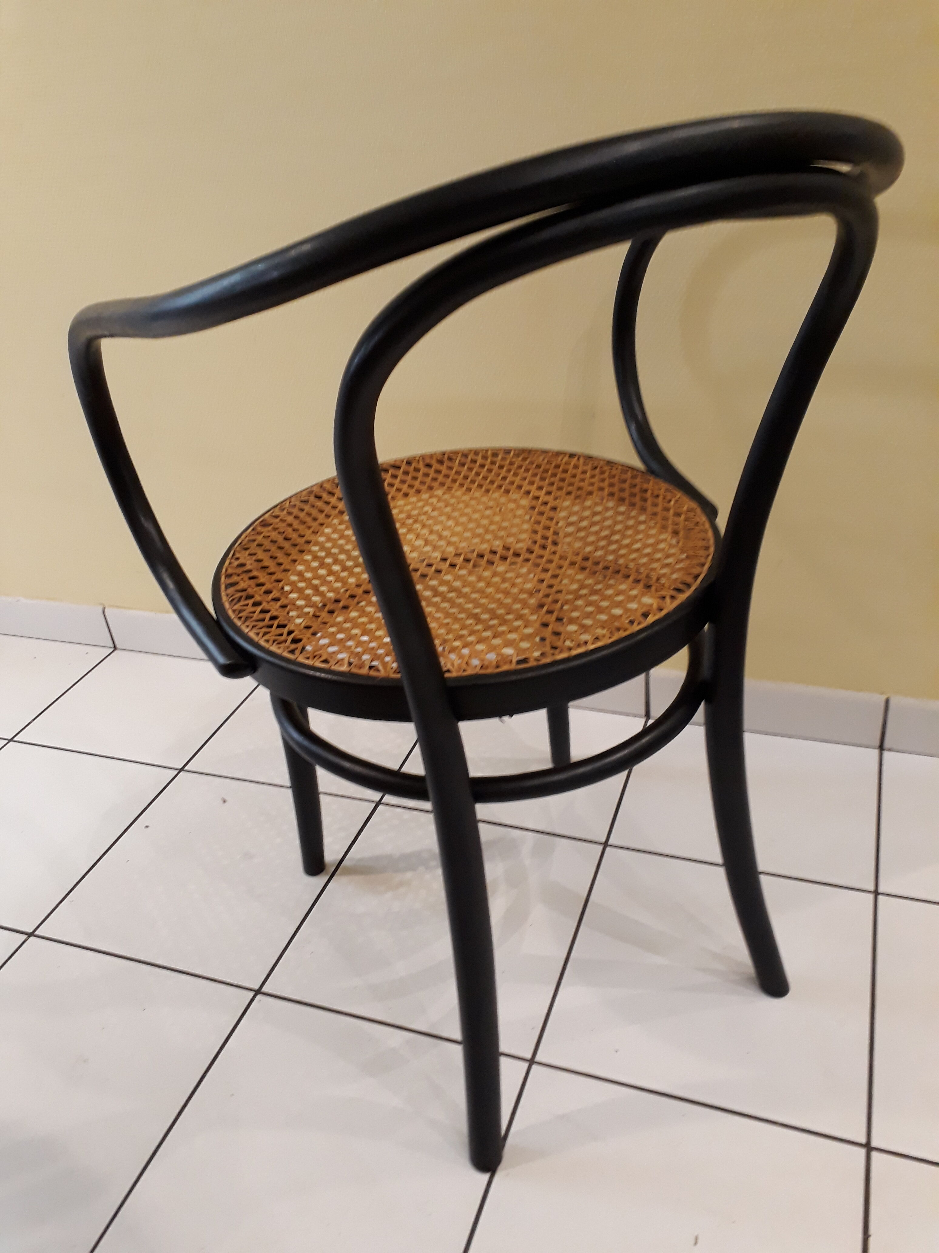 Fauteuil 209 "Le Corbusier" Thonet années 50 ZMG Radomsko