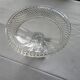 Cut crystal standing cup