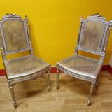 Louis XVI caned chairs