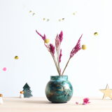 Glass ball vase by Sylvie Montagnon