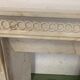 Louis XVI Style Fireplace In Pink Veined Marble XX Century
