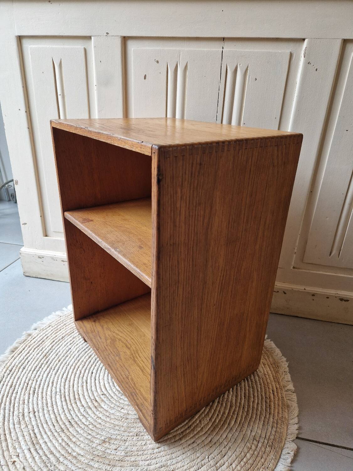 Mid-century oak bedside table 1965 by Raf Staverton