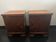 A pair of Art Deco bedside tables