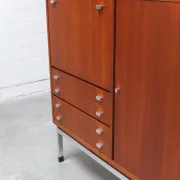 Belgian modernist bar cabinet by Werner Wölfers for V-Form, 1965