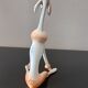 Hollohaza porcelain dog, 1970s