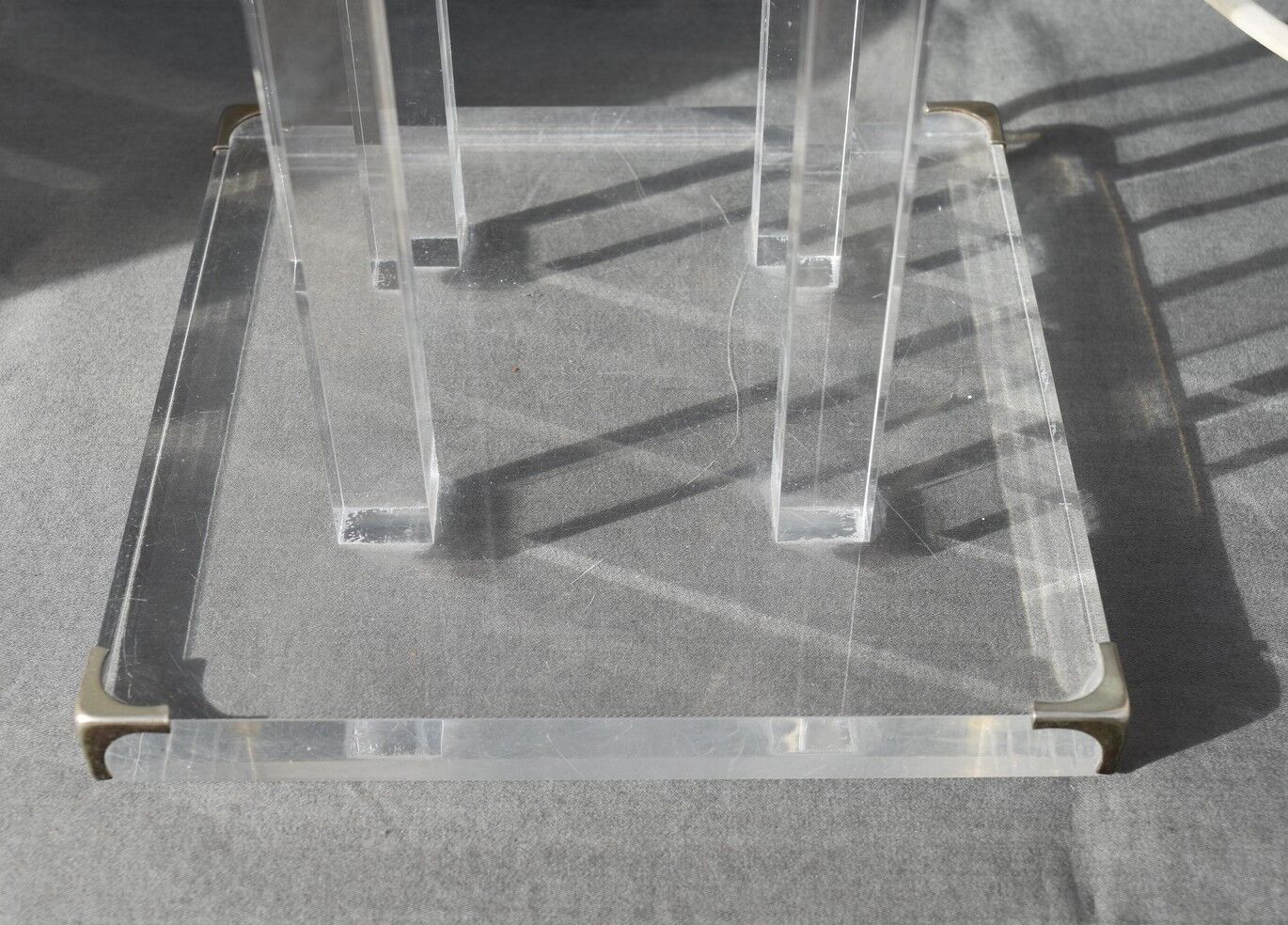 Lamp David Lange plexiglas 1970