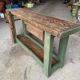 Établi de menuisier   Console