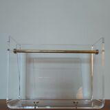 David Lange magazine holder in plexiglas