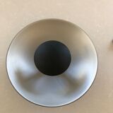 Black and silver retro-style light fixture