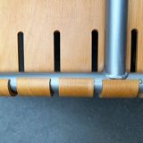 Postmodern chair in metal and wood by Ruud Jan Kokke for Harvink, 1990s.