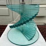Italian lamp in glass staircase 1970