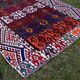 Vintage Turkish kilim, handwoven, 190x445 cm.