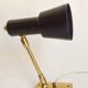 Pair of aluminor wall light France 50s/60s