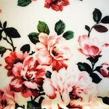 Flowery vintage platter