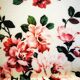 Flowery vintage platter