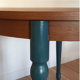 Table ronde avec rallonge