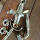 Old-fashioned bathtub faucet
