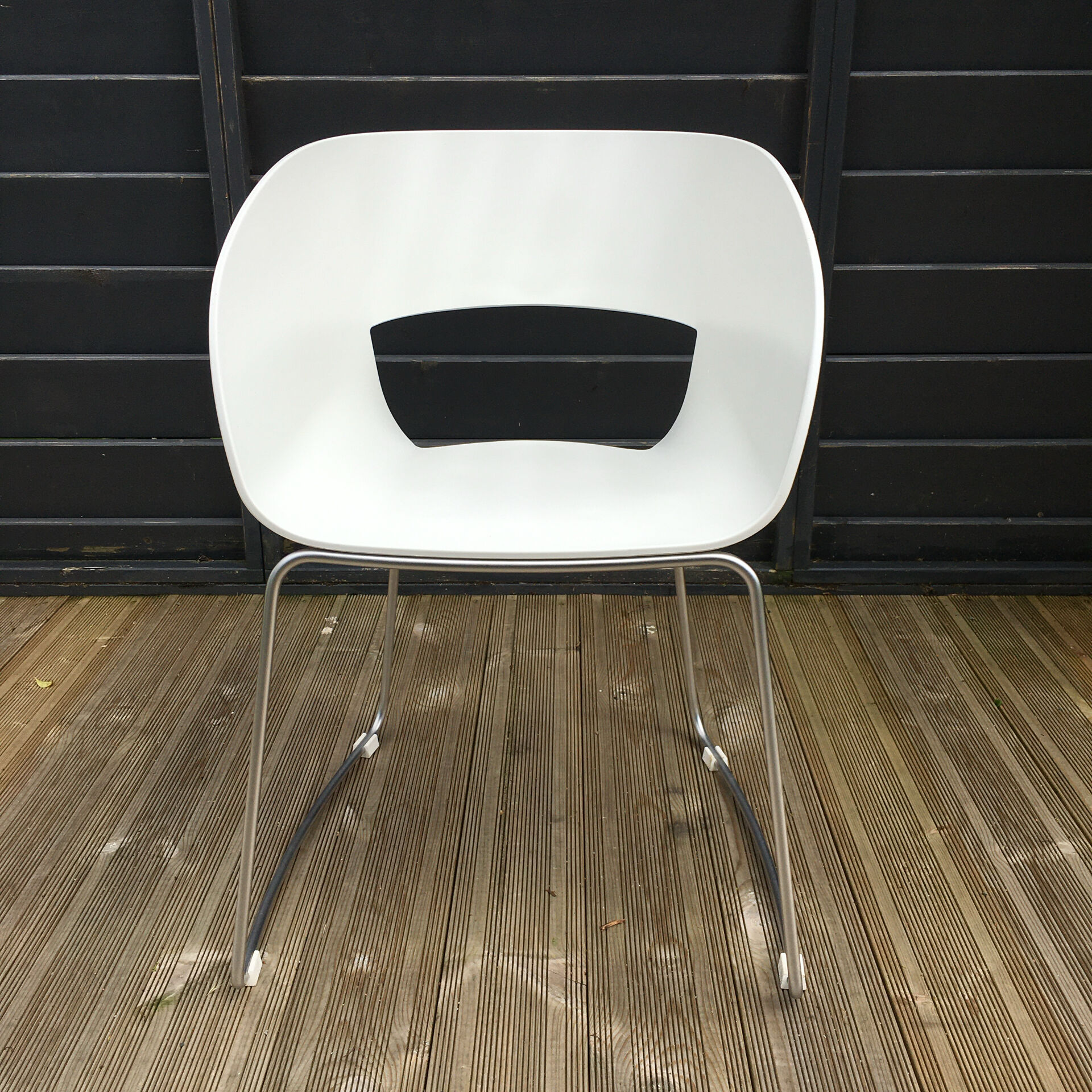 Set of 2 Tribû garden dining chairs