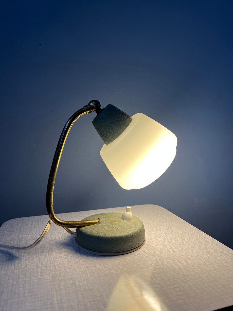 Mid-century vintage bedside lamp