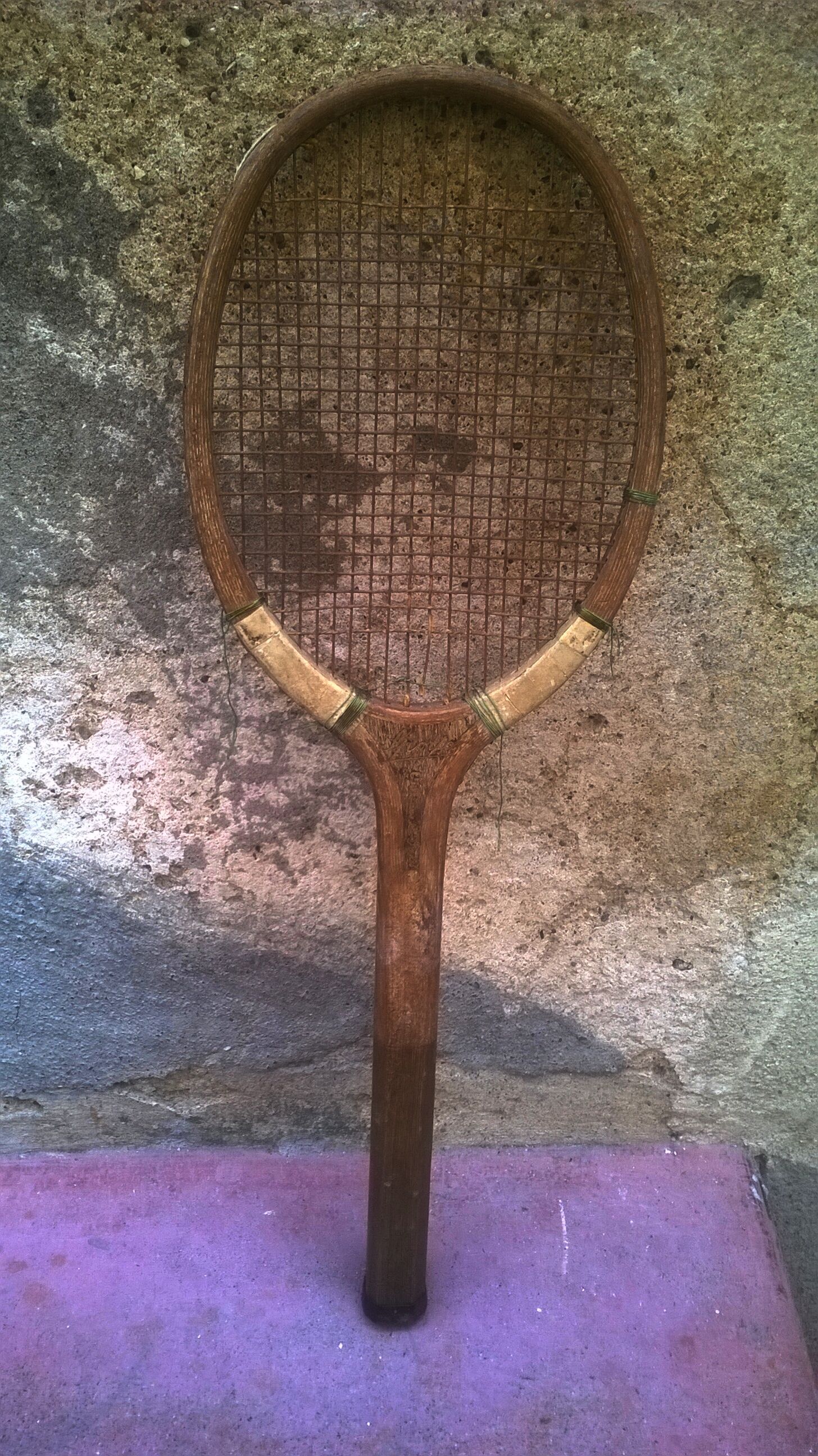 Vintage tennis racket