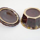 Small enamelled ceramic box