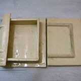 Ceramic jewelry box, in the shape of a book