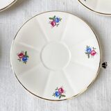 Vintage floral porcelain tea set DIGOIN SARREGUEMINES