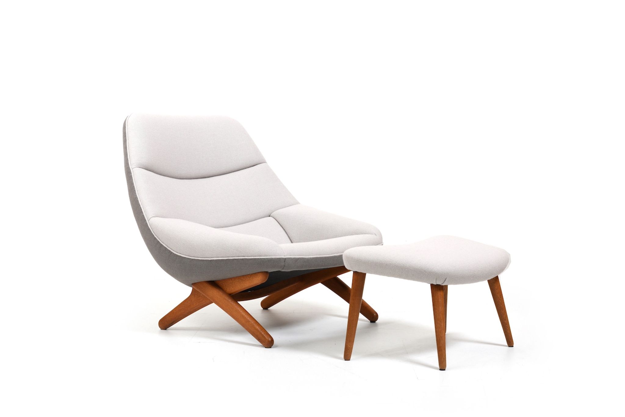 Fauteuil modèle 'ML91' de Illum Wikkelsø, années 1950