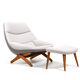 Fauteuil modèle 'ML91' de Illum Wikkelsø, années 1950