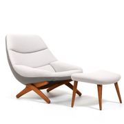 Fauteuil modèle 'ML91' de Illum Wikkelsø, années 1950