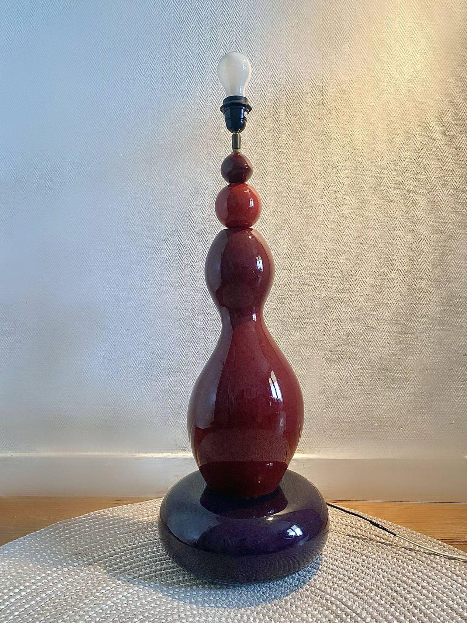 Grand pied de lampe Louis Drimmer Space age
