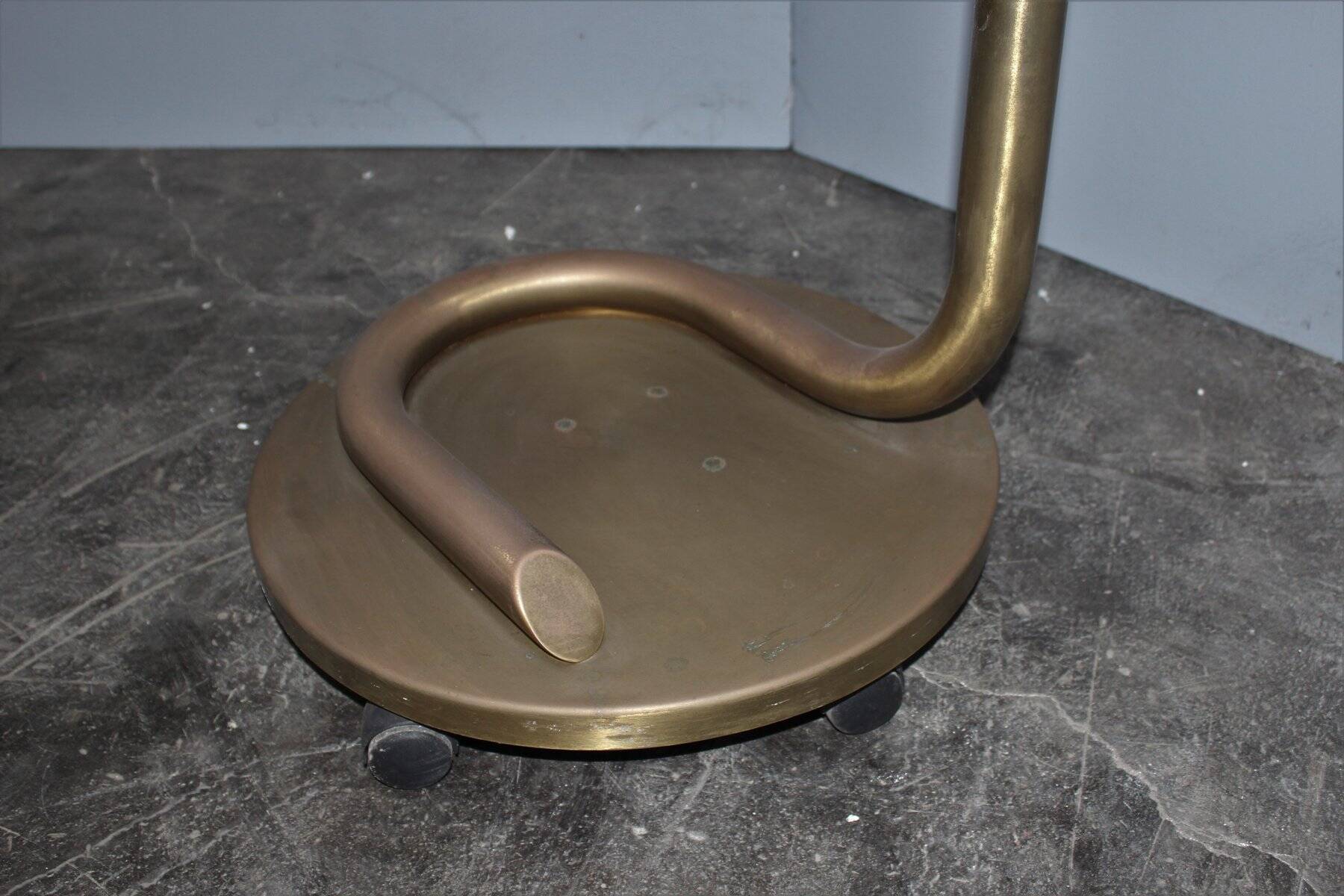 Chariot Mid-Century Laminated Black, Italy