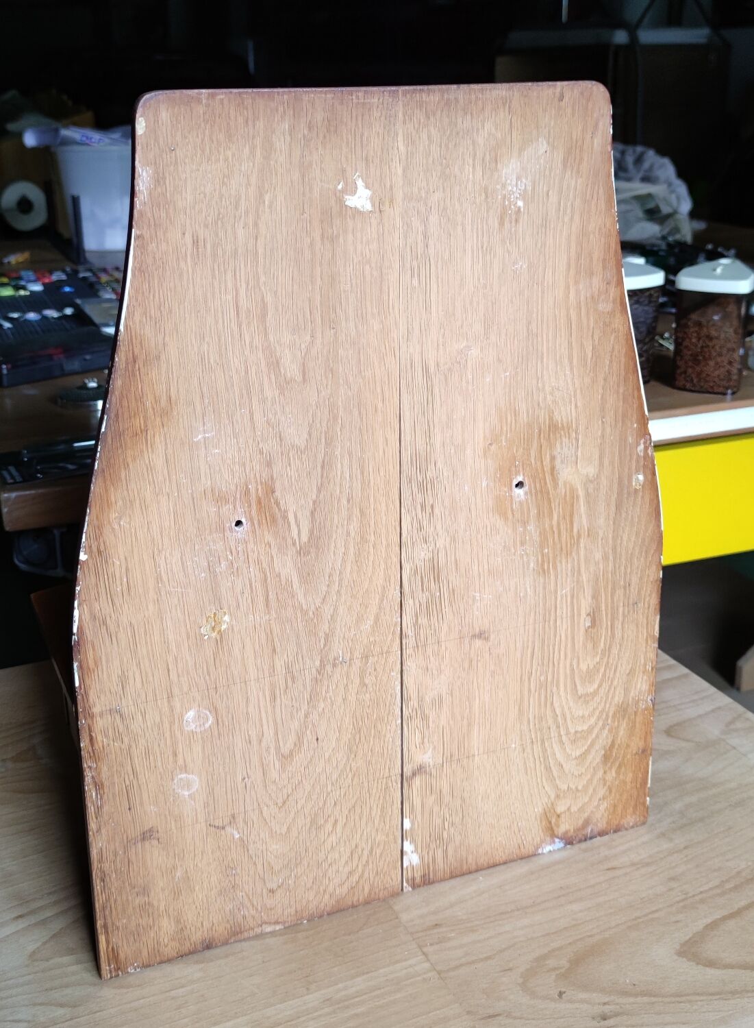 Wall dressing table with drawers