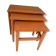 Vintage teak nesting tables, Denmark, 1970s