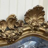 Louis XV mirror, early 19th century, restored.