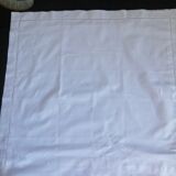 Linen embroidered pillowcase