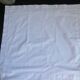 Embroidered linen pillowcase