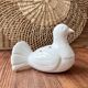 Ceramic vase bird flower spike