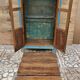 Ancien vaisselier Art déco en teck birman