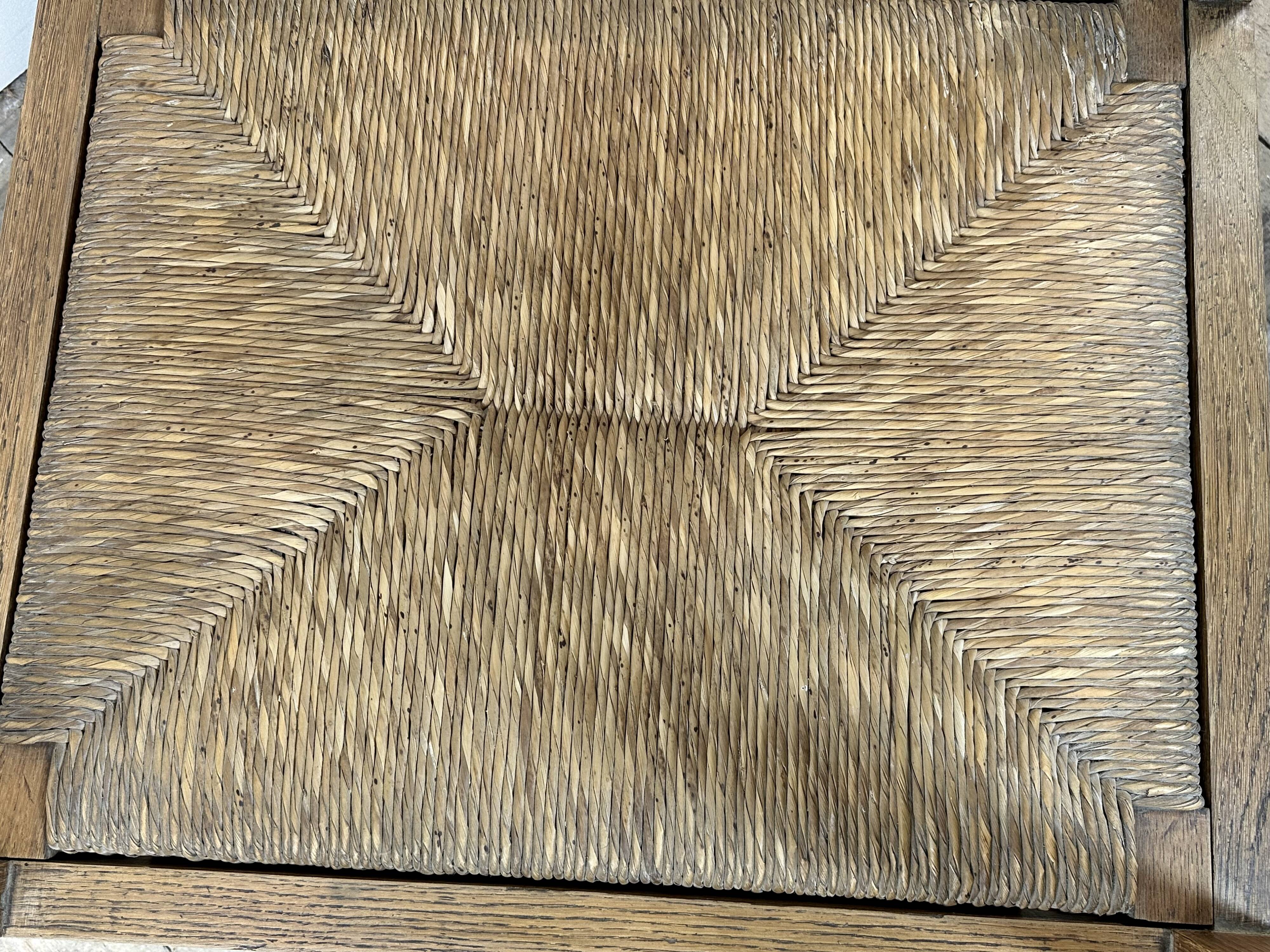 Brutalist armchair in oak 1950s