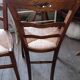 2 chaises paillées